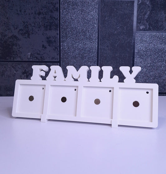 Ramă FAMILY cu 4 Fotomagneți Personalizați